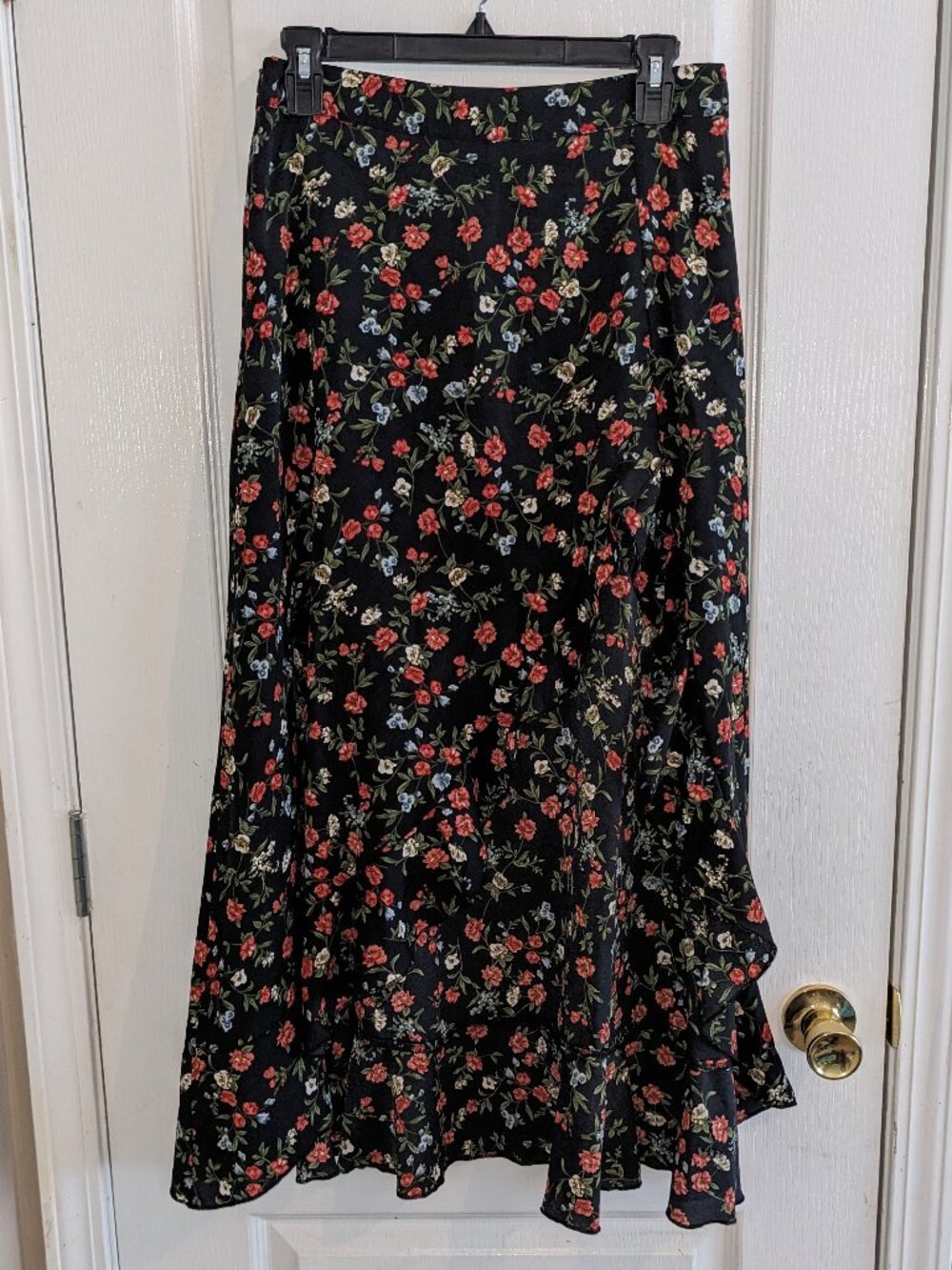 Shein Floral Maxi Skirt Sz M - Picture 2 of 8